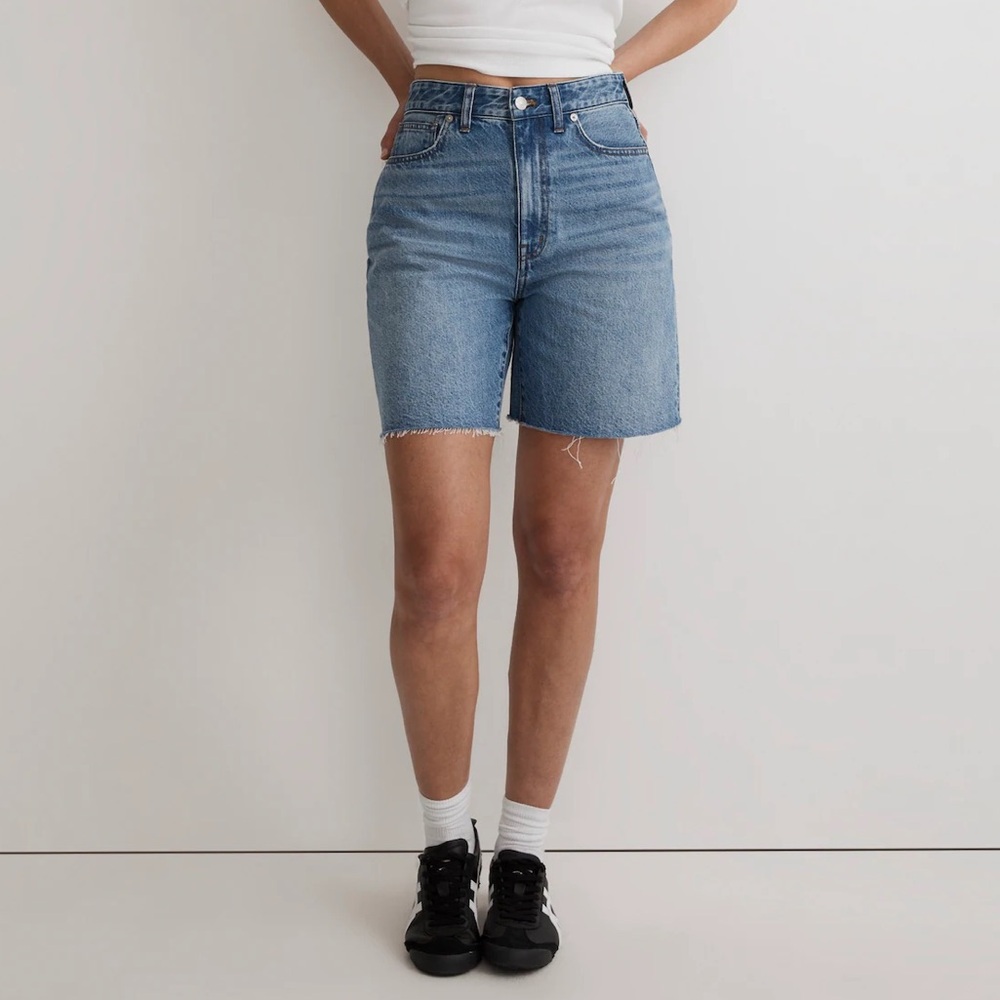 MADEWELL BAGGY JEAN SHORTS 30